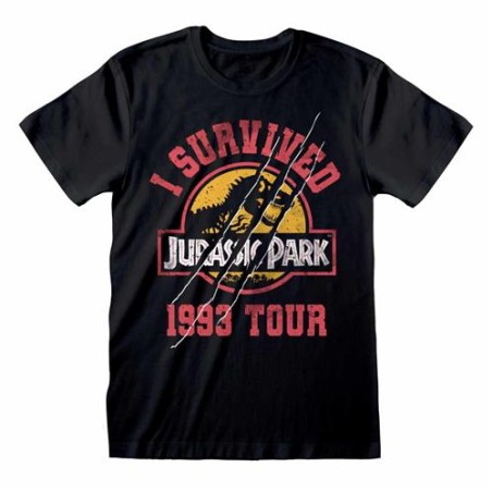 Heroes Inc. - Maglietta T-shirt Jurassic I Survived 1993 Taglia M